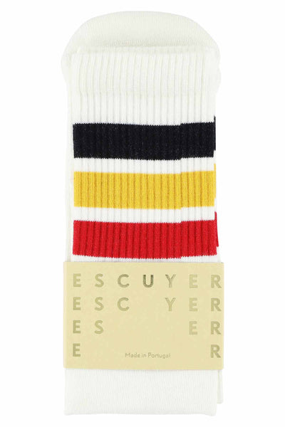 Unisex Tube Socks - Belgium Flag Socks - Escuyer