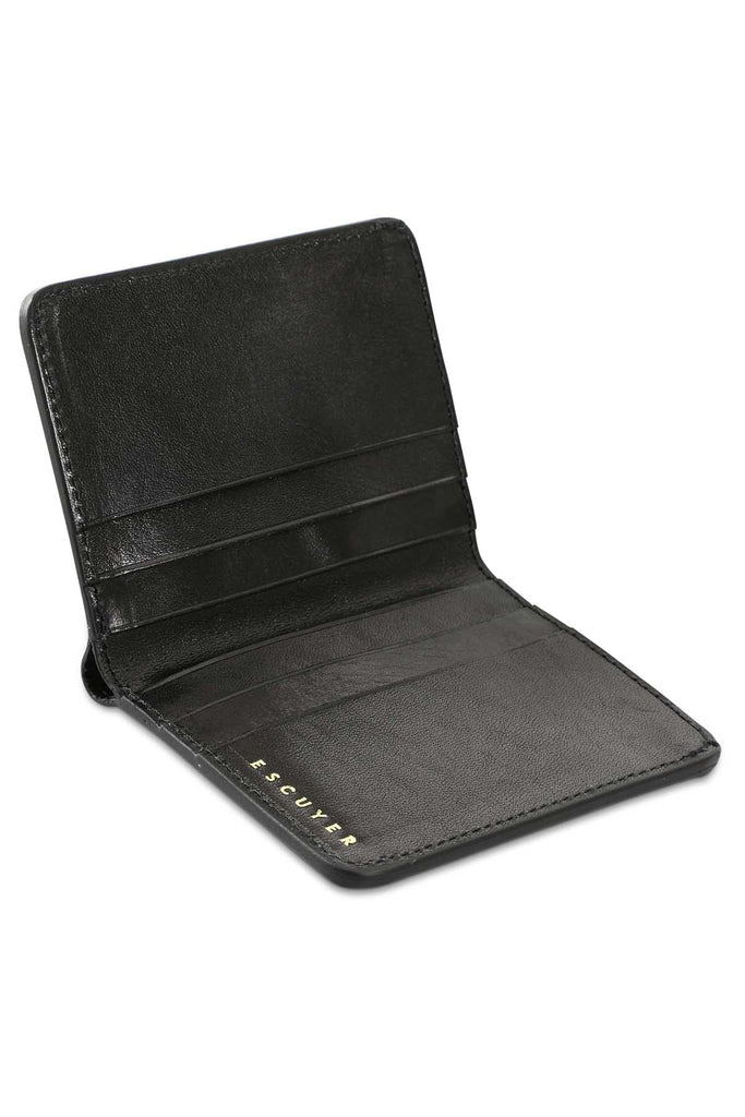 Slim Wallet - Black - Escuyer