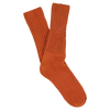 Men Crew Socks - Brick - Escuyer
