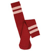 Unisex Tube Socks Red Pink Made in Portugal
