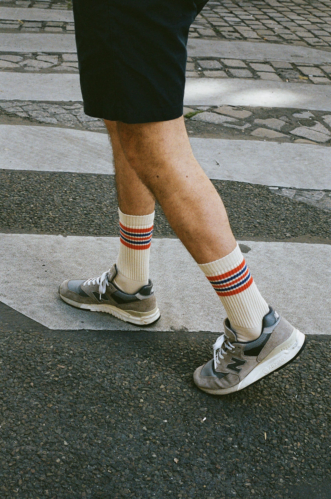 5 Stripes socks subscription – Escuyer retro athletic cotton socks made in Portugal