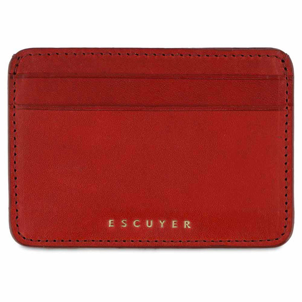 Cardholder - Red - Escuyer